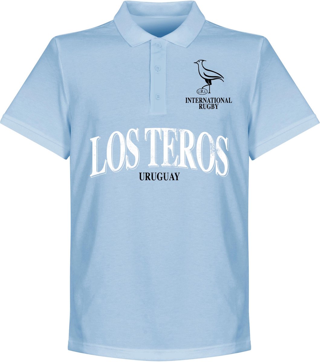 Uruguay Rugby Polo - Lichblauw - XXL