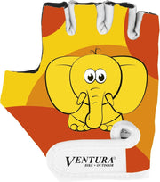 Ventura Fietshandschoenen Olifant Polyester Geel/oranje Maat Xs