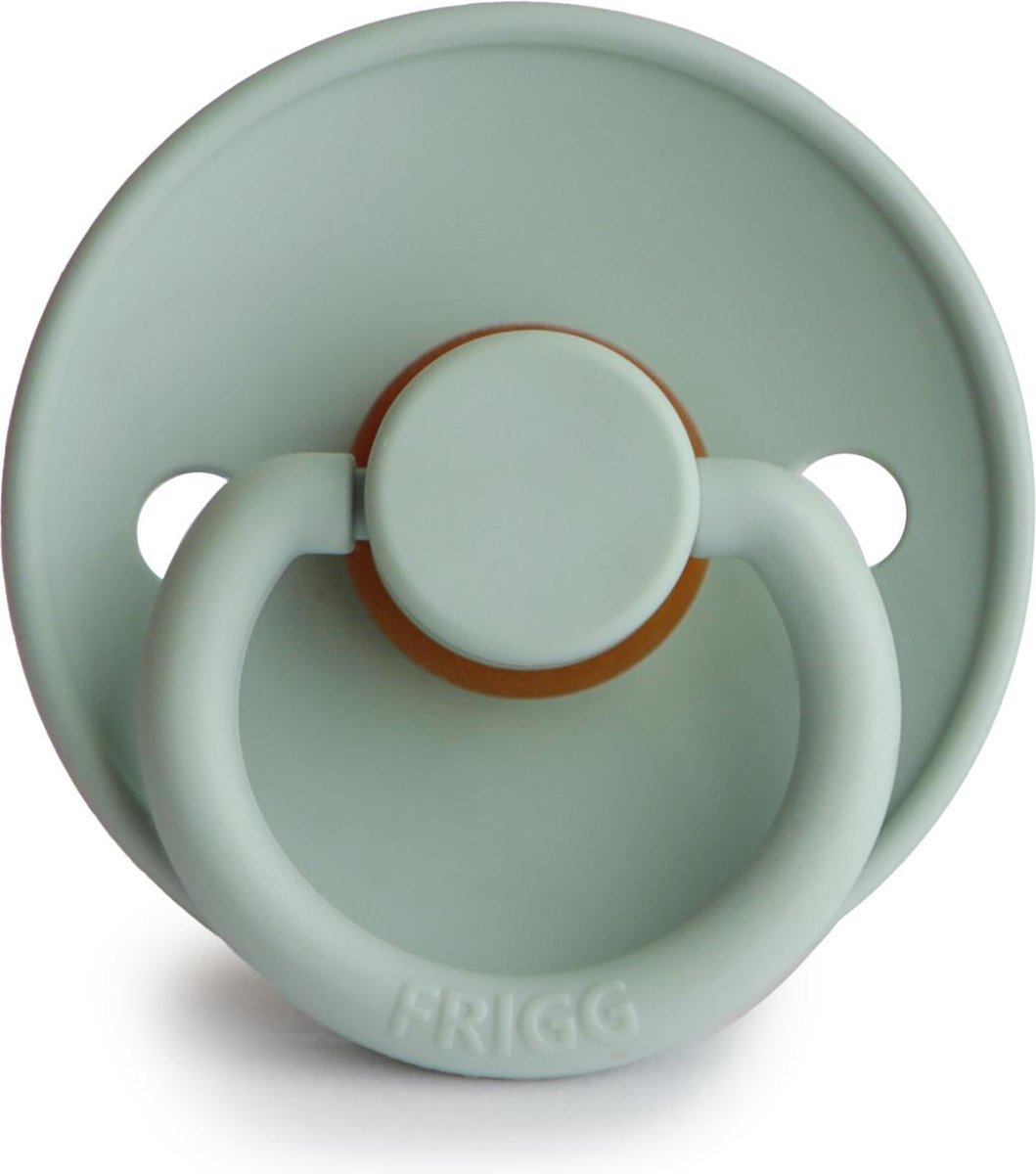 FRIGG Fopspeen maat 1 - 0-6 maanden - Seafoam - Natuurrubber