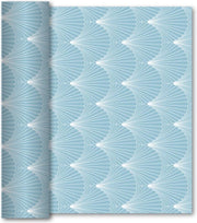 GALA Tafelloper Coquille Bleue 40cm x 6m