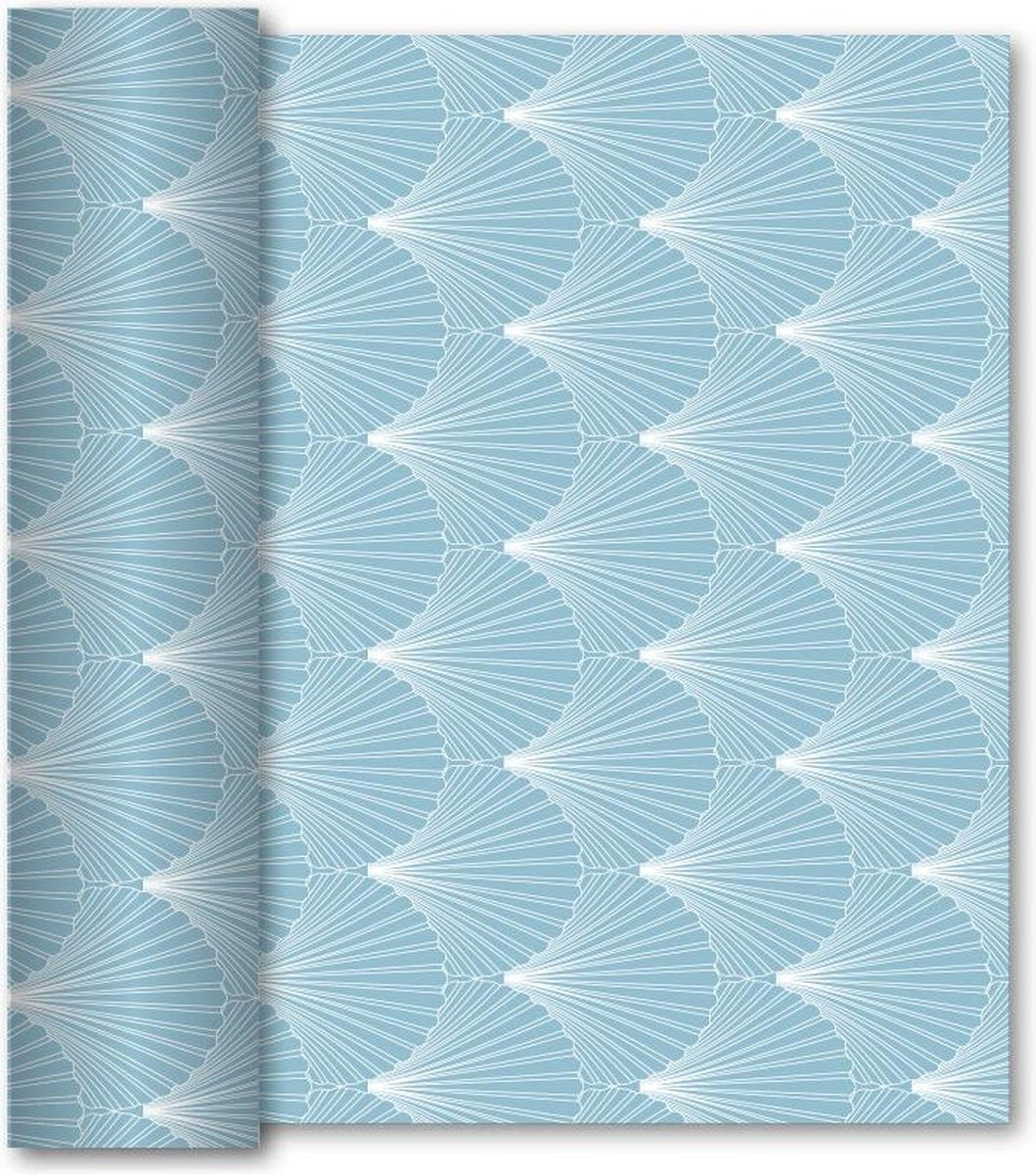 GALA Tafelloper Coquille Bleue 40cm x 6m
