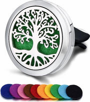 HomeDays Auto Luchtverfrisser | Car Diffuser | Auto Parfum | Auto Verfrisser | Autoparfums | Auto Accessoires Boom | Tree of Life - Navulbaar
