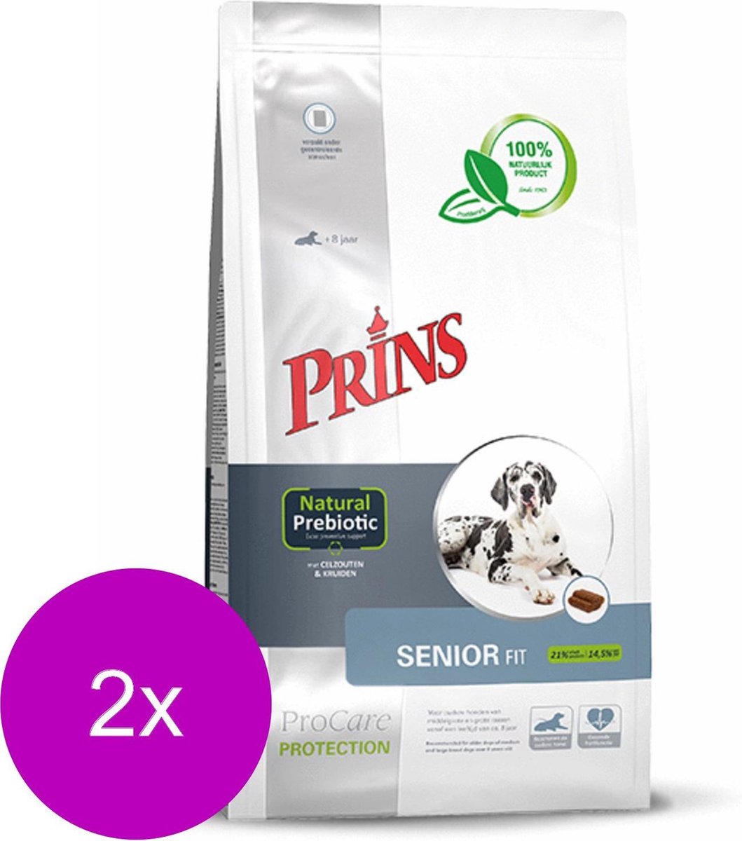 Prins Procare Protection Senior Fit - Hondenvoer - 2 x 3 kg