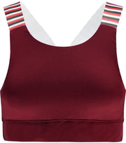 Re-Born Sport Beha X-over Dames - Burgundy - Maat S