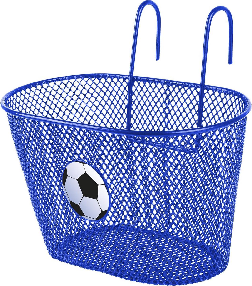 M-wave Fietsmand 5 Liter Voetbal Blauw