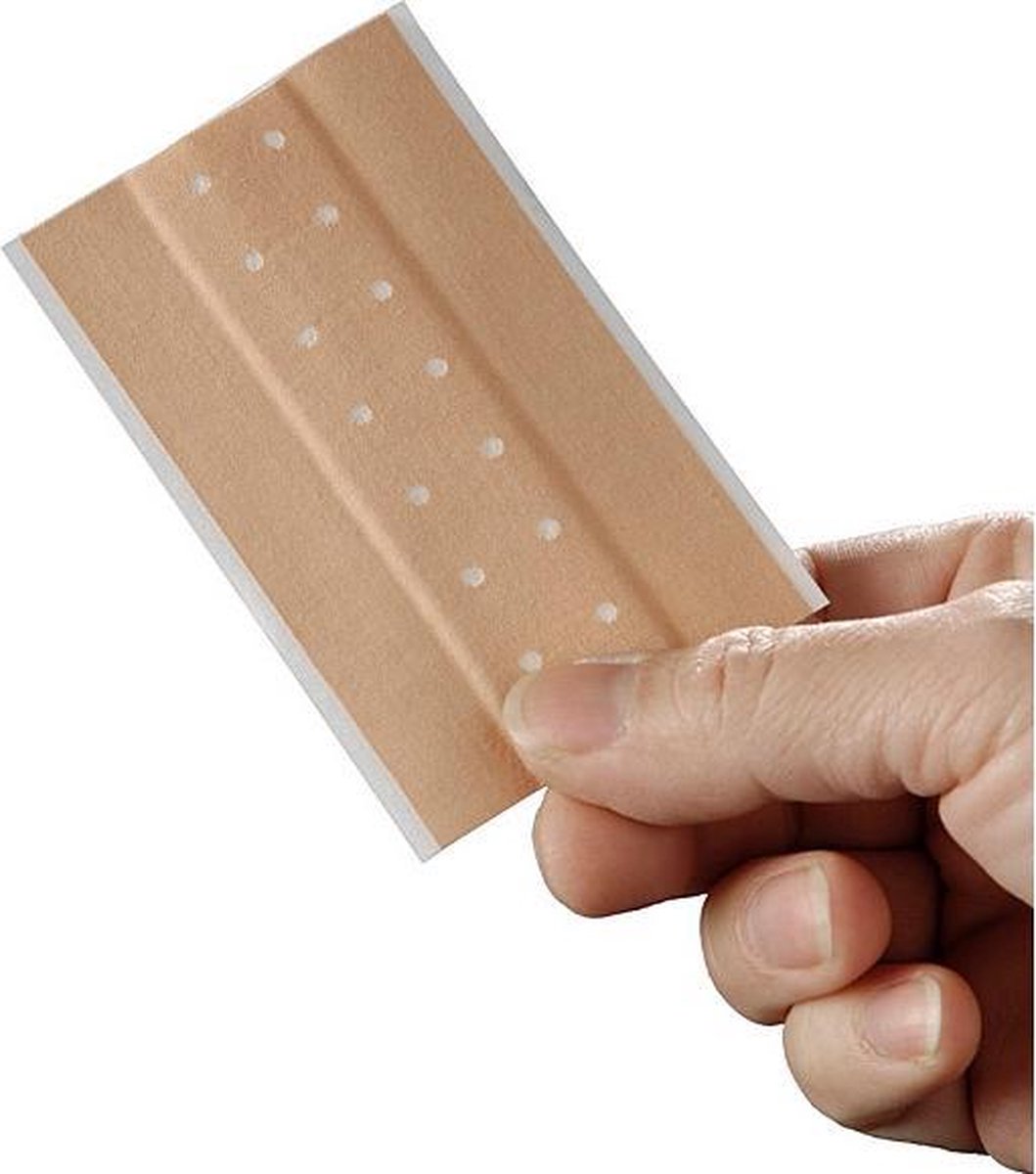 HEKA wondpleister textiel 10 x 6 cm niet steriel