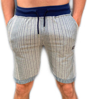 Embrator mannen Jogging Short streep blauw maat 3XL