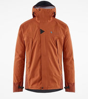 Klättermusen Outdoorjas Allgrön 2.0 Heren Polyamide Roestbruin Mt M
