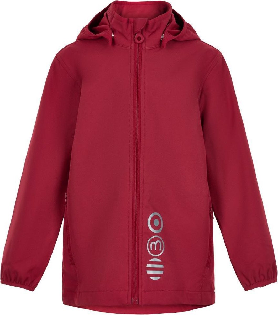 Minymo Softshell Jas Junior Polyester Rood Maat 80