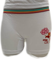 Embrator 2-stuks meisjes Boxershort met opdruk wit maat 128/134