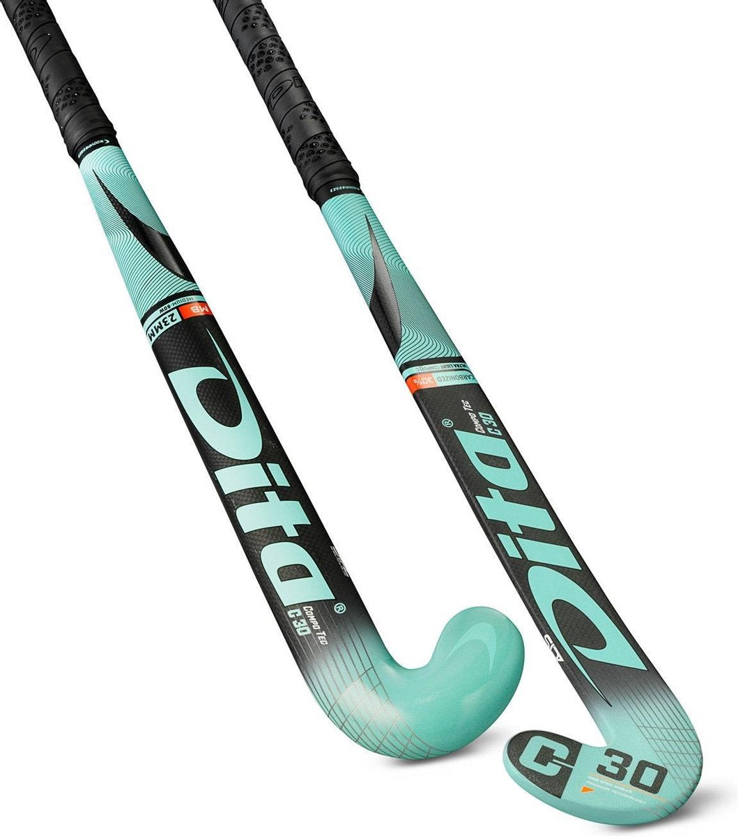 Dita Compotec C30 M-Bow Hockeystick - 32 Inch - Mint/Zwart