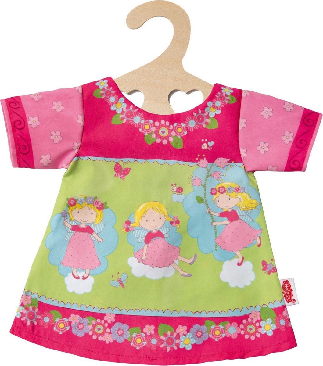 Heless Poppenjurkje Roze/groen Voor Pop Van 35-45 Cm