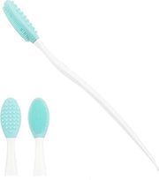 Gezichtsreinigerborstel - Daily Lip Scrubber - Professionele gezichtspeeling - Nose Scrubber - Daily Scrubber - Huidverzorgingsbrush - Groen Mint
