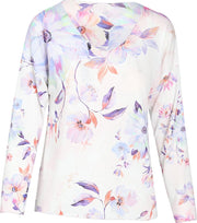 Cassis - Truitje met bloemenprint - Violet