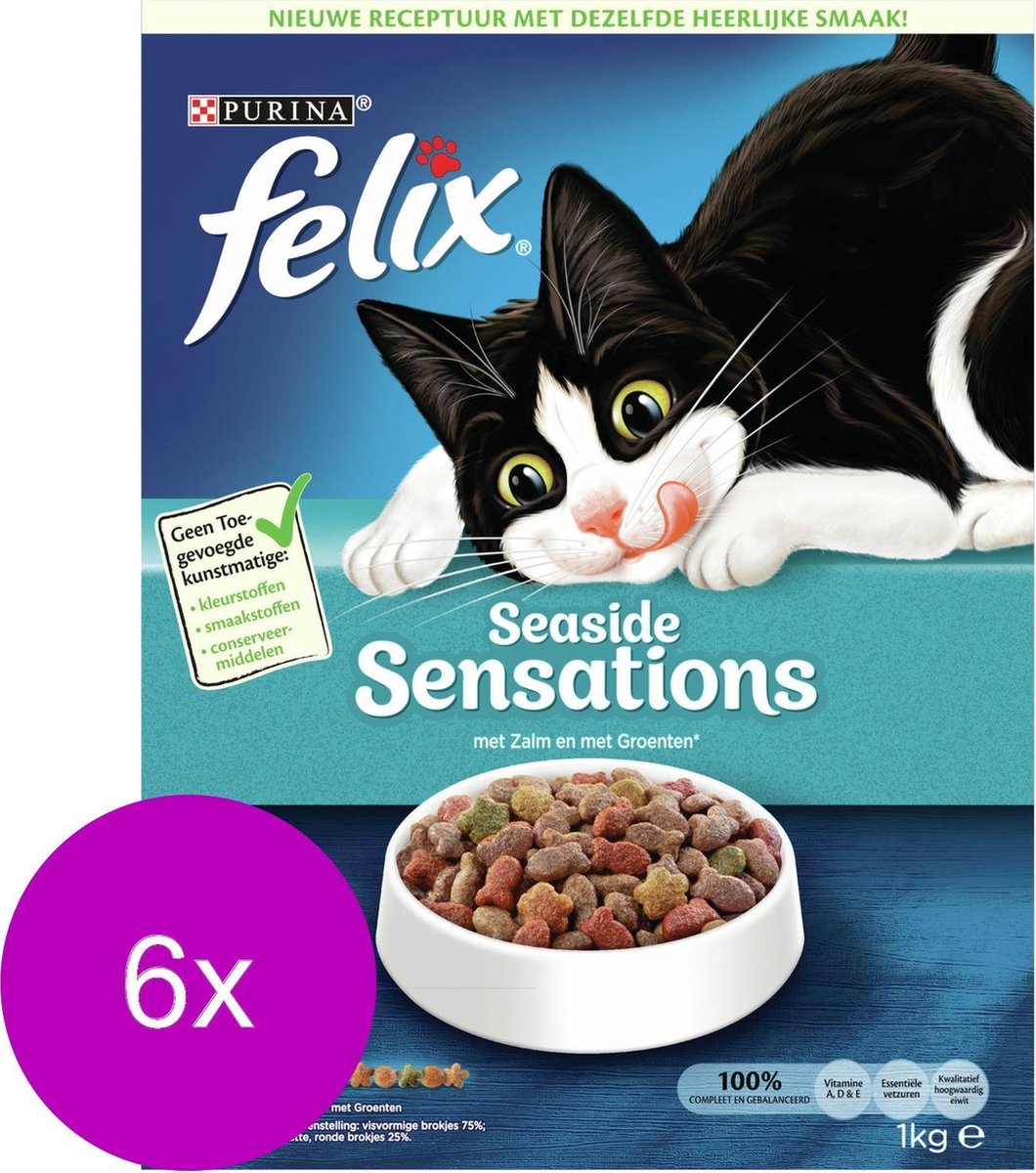 Felix Countryside Sensations - Kattenvoer - 6 x 1 kg
