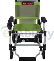 Lichtgewicht Opvouwbare Elektrische Rolstoel JoyRider Groen incl 2 x 8.7 Ah accu