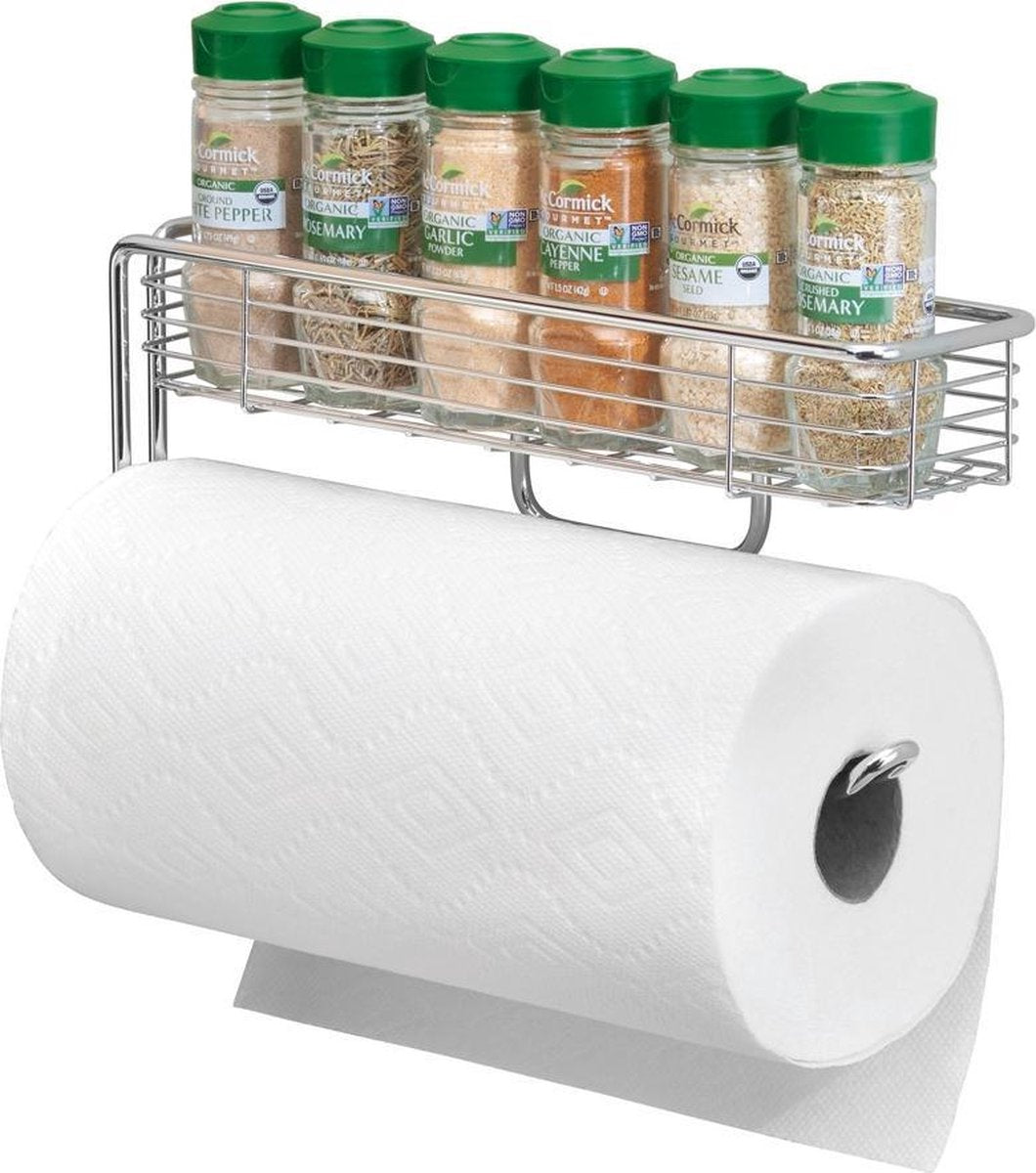 Keukenrolhouder met kruidenrek iDesign