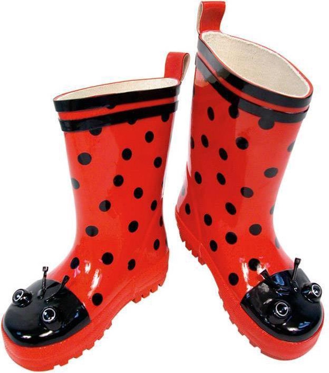 regenlaarzen lieveheersbeestje