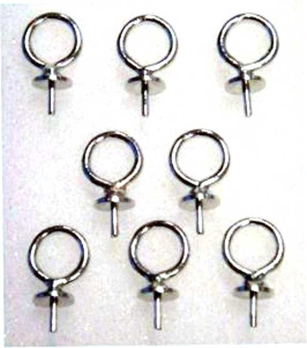 16 Cap Hangers met Pin - 4mm Cap & Pin