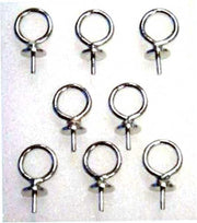 16 Cap Hangers met Pin - 4mm Cap & Pin