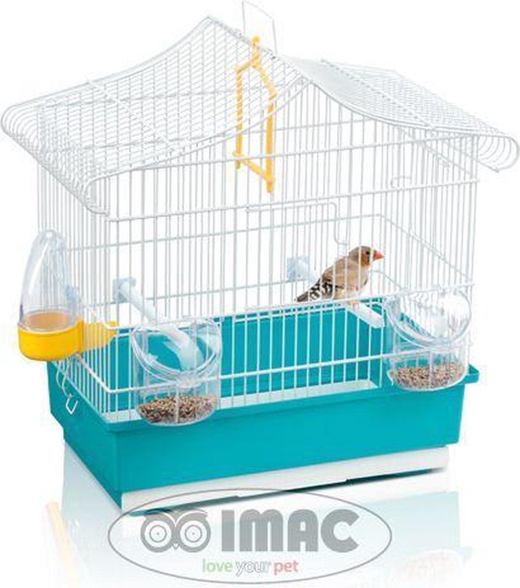 ZZZ IMAC VOGELKOOI SONIA WIT/AZUURZZZ 47X29X45 CM