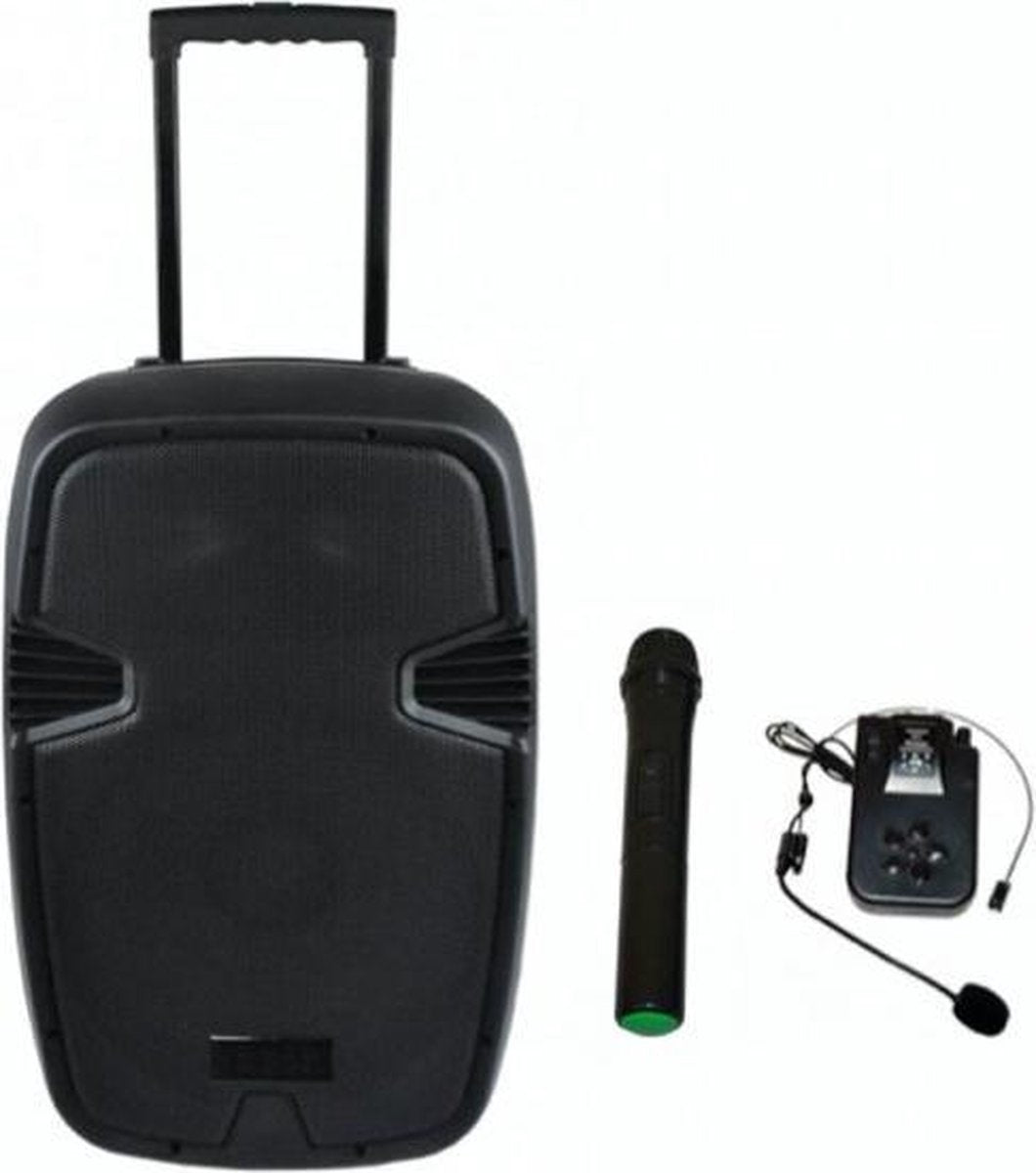 Mobiele Geluidsset 800W PRO (1x Headset - 1x handmicrofoon)