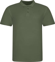 Awdis Just Polos Mens Het 100 Polo Shirt (Aards groen)