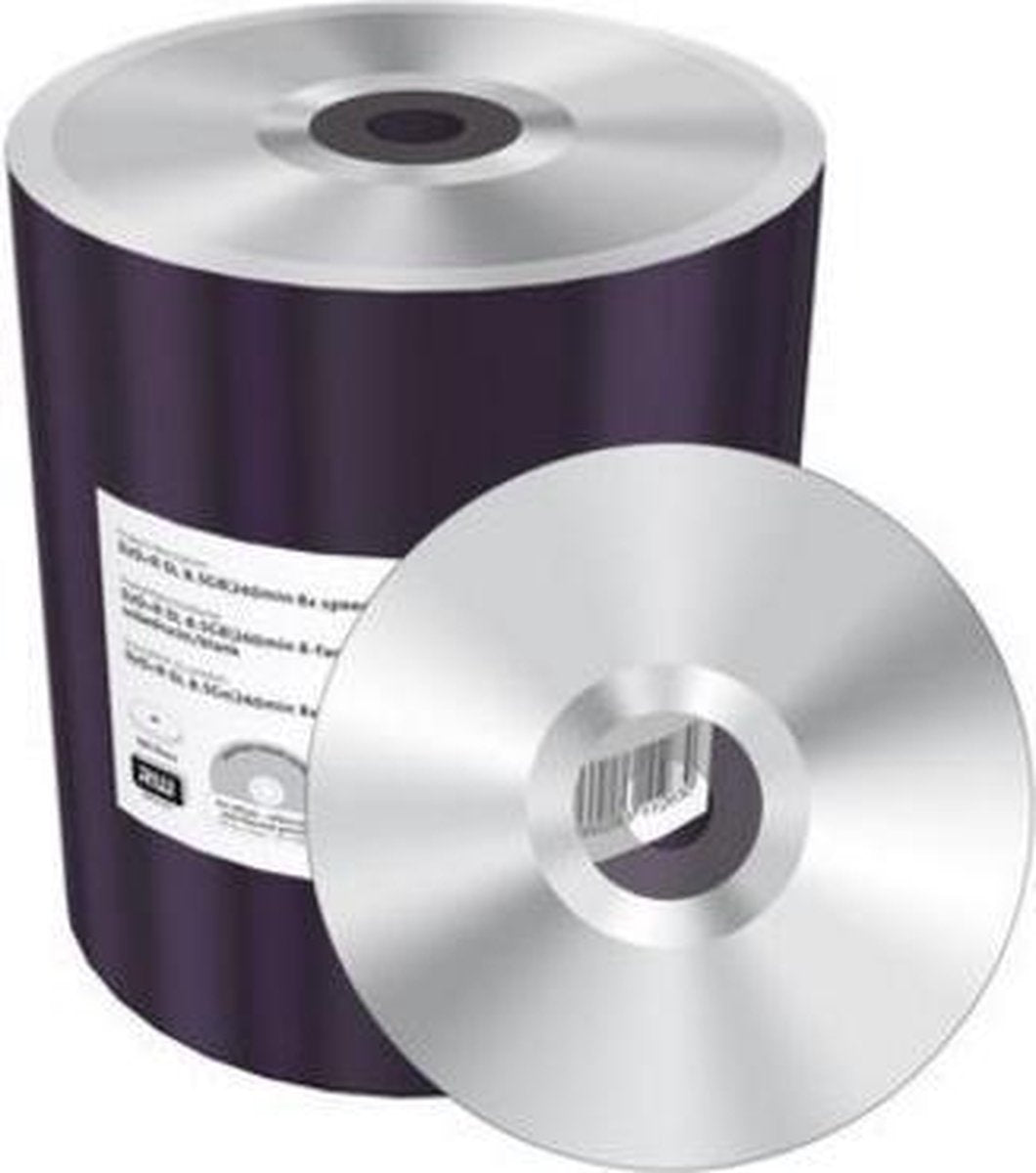 MediaRange MR472 8.5GB DVD+R 100stuk(s) lege dvd