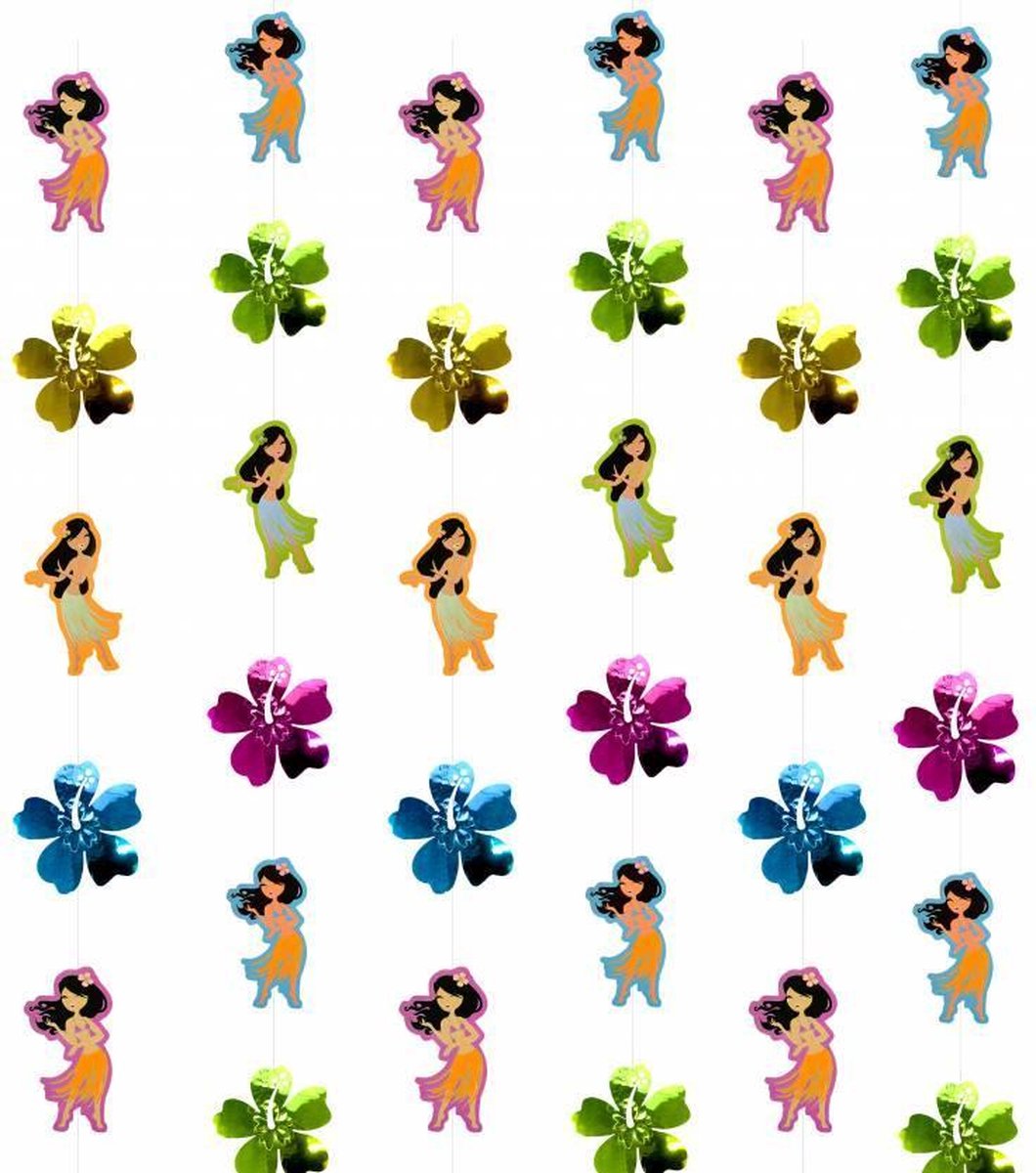 Hawaii Hangdecoratie Hula 2