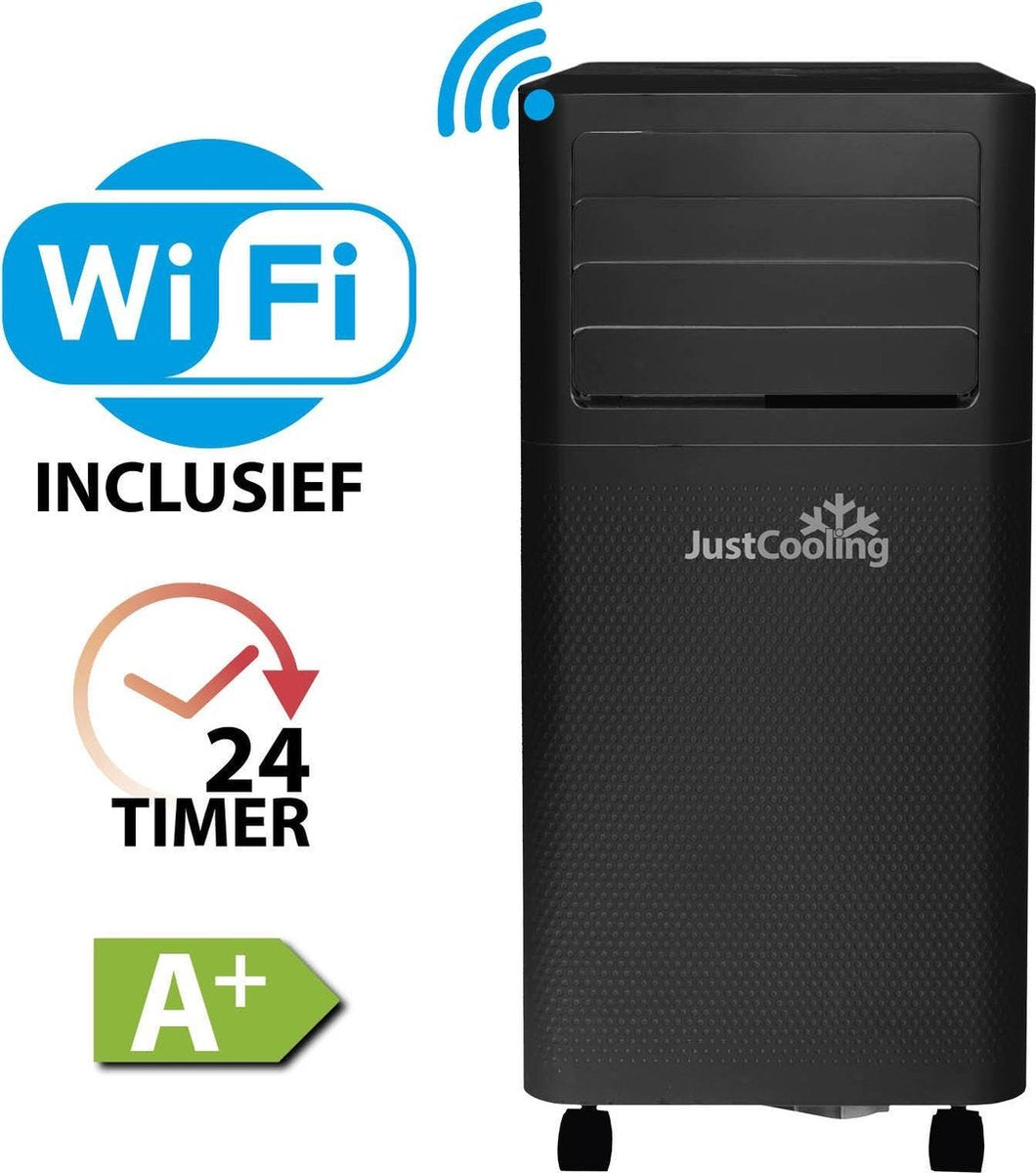 JustFire AIRCO 7000btu + WIFI - ZWART