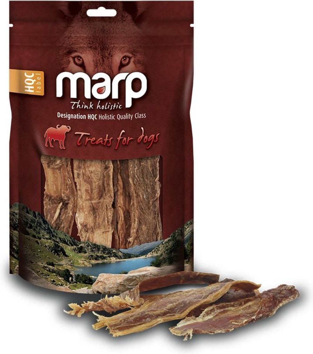 Marp-Think Holistic-Buffalo Jerky-XL verpakking (500 gram)