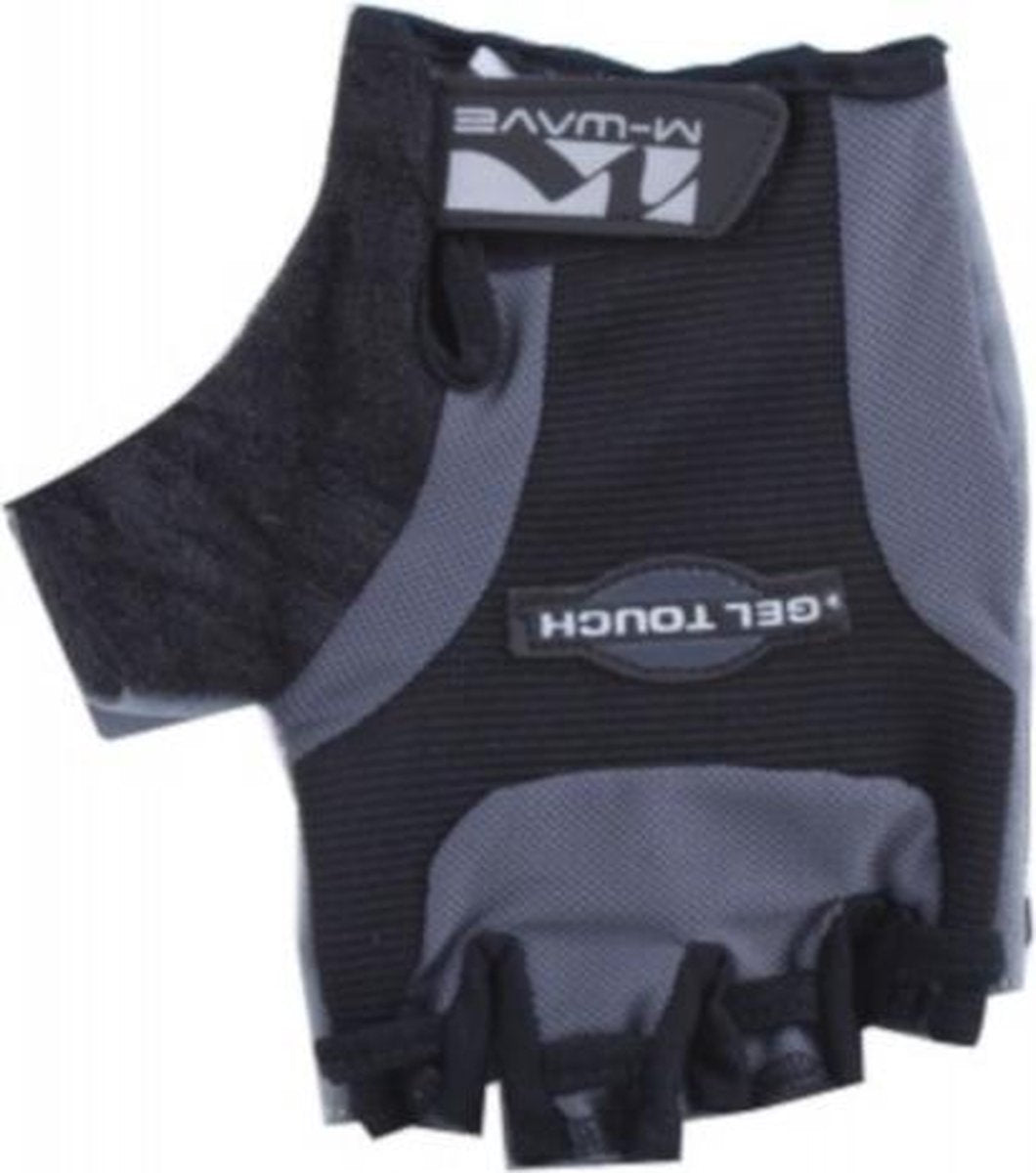 M-wave Fietshandschoenen Gel Grijs Zwart Maat Xl