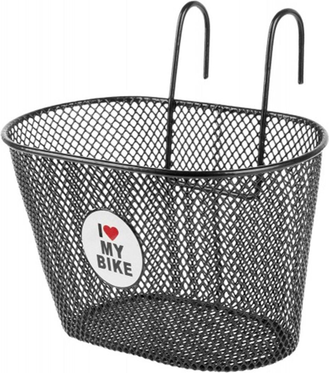 M-wave Fietsmand - Kids - Staal - Zwart