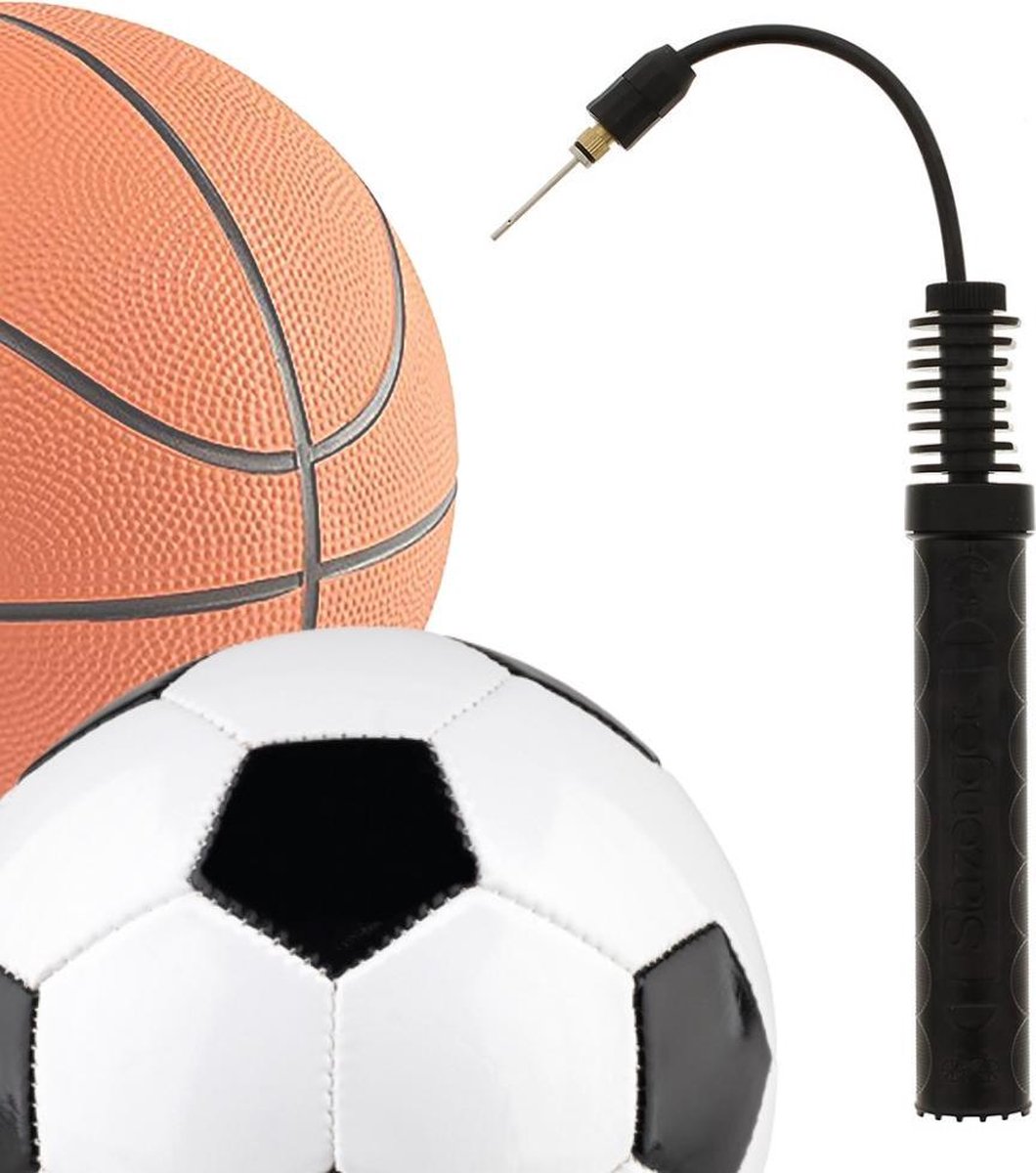 Ballenpomp - Professionele Voetbalpomp - Basketbalpomp - Ballenpomp- Pomp - Inclusief Naald - Balpomp - Voetbal - Basket - Volleyball - Bal - Ballen - Handpomp - Slazenger