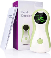 BrightWise® Doppler Inclusief Hoofdtelefoon - Baby hartje monitor – Hartslag baby – Baby echo – Baby hartje luisteren – Hartslagmeter - Babyshower cadeau – Kraamcadeau - Medisch gekeurd - Groen