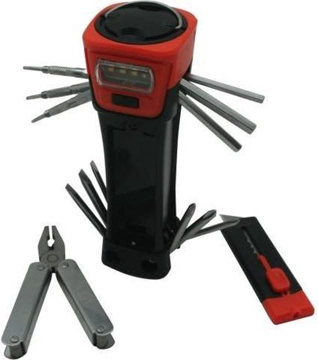 Hofftech 20-in-1 Multitool Met Heldere Ingebouwde LED Zaklamp