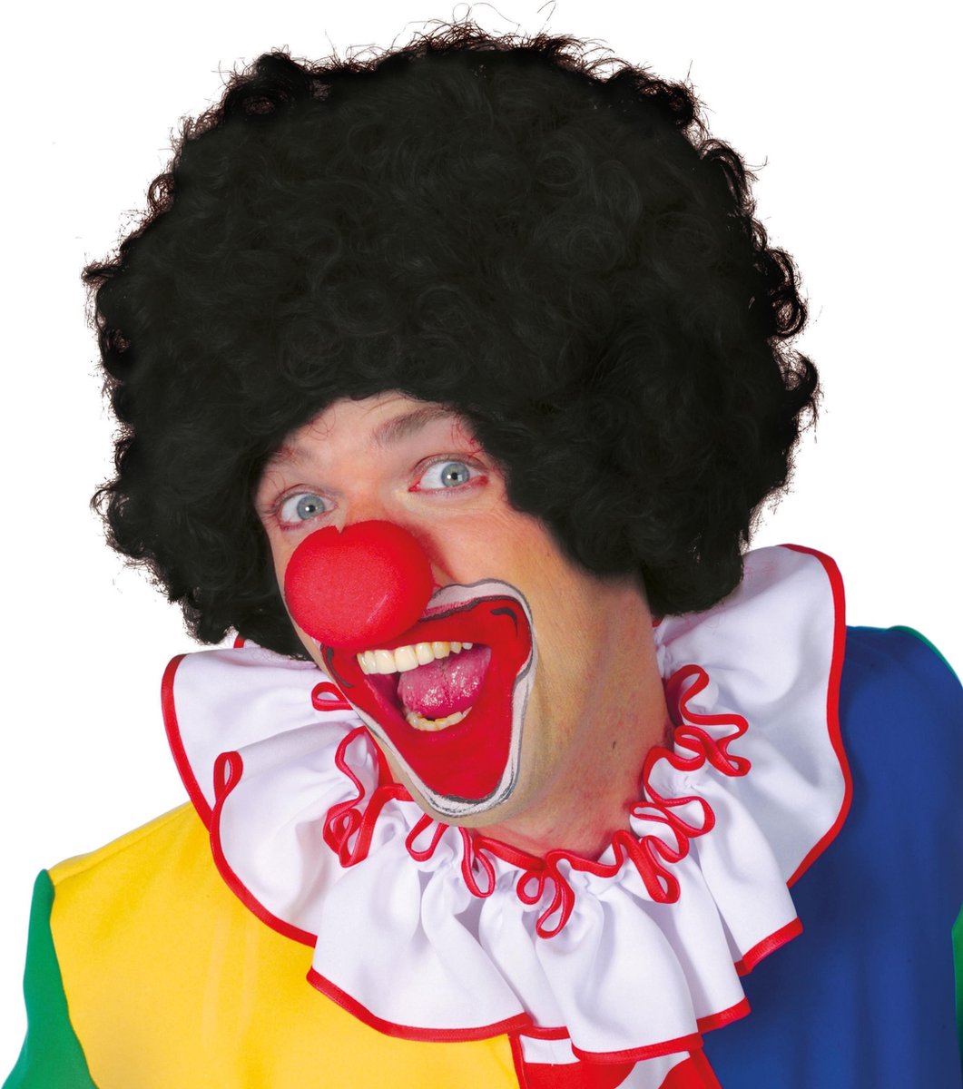 Super hair pruik zwart