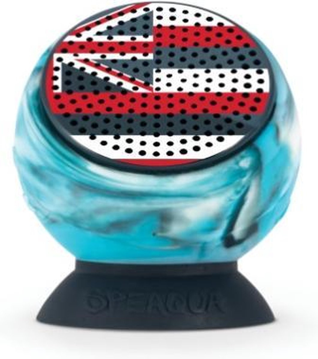 THE BARNACLE PLUS Hawaii Flag + functioneel waterdichte luidspreker