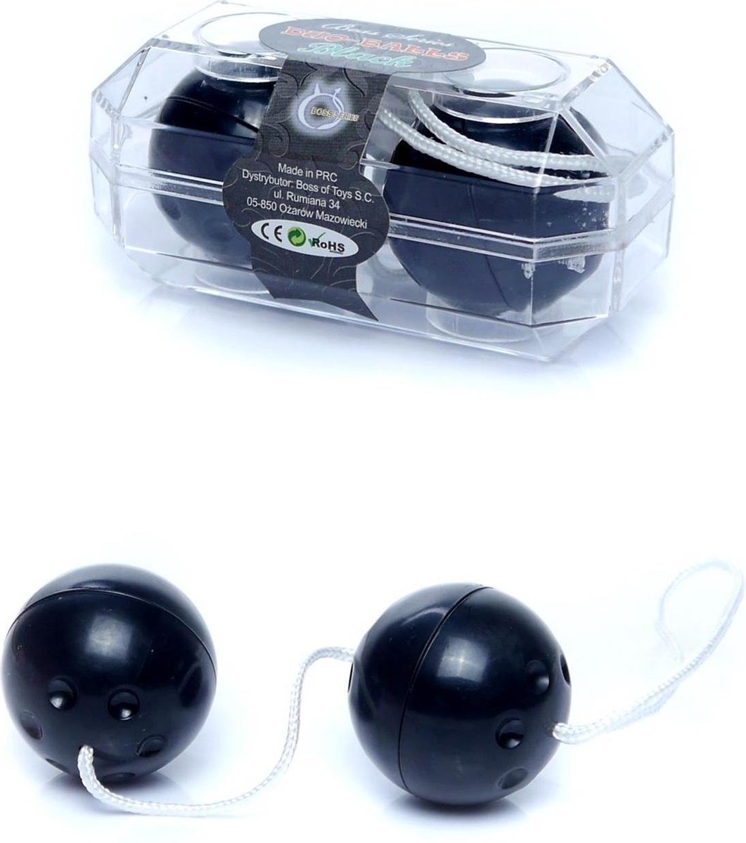 Vagina balletjes -Duo-Balls Black