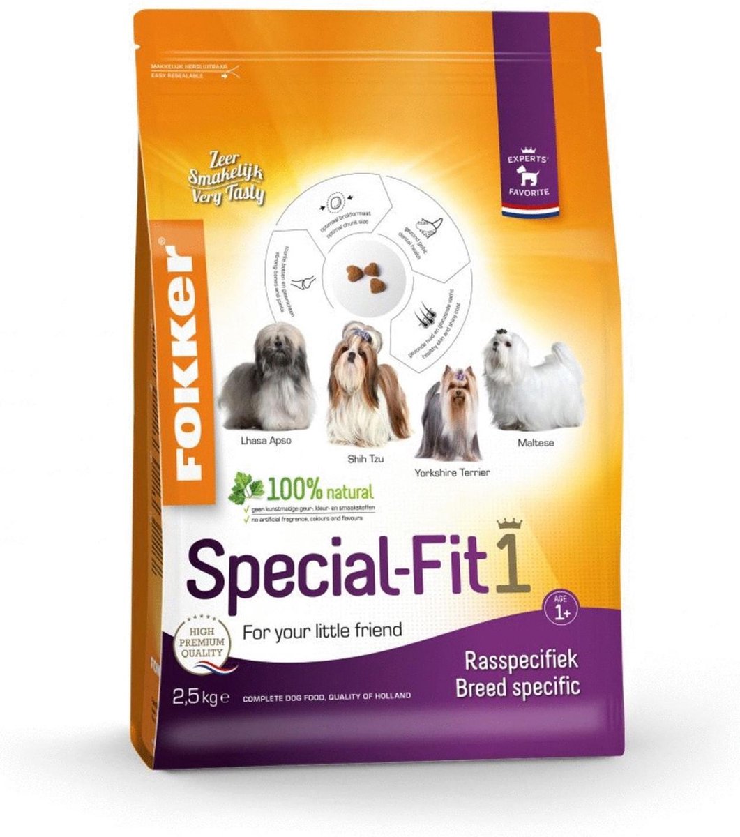 Fokker Special-Fit 1 - Hondenvoer - 2.5 kg