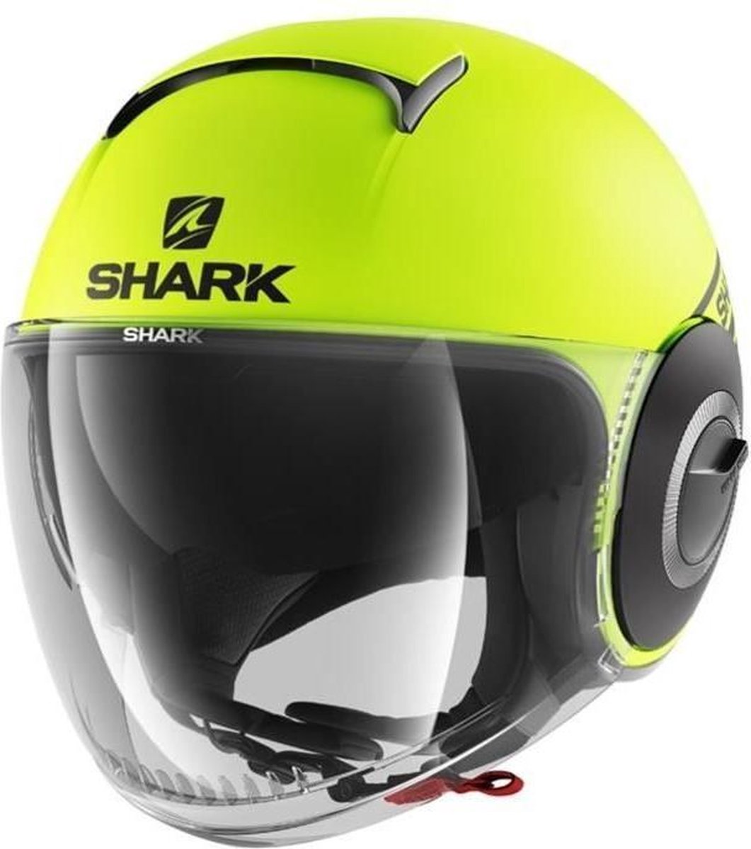 SHARK Jet Nano Street Helm - Neon
