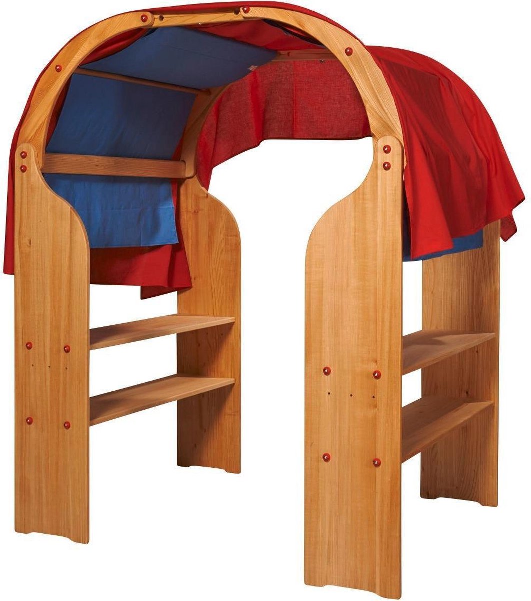Glückskäfer Speelhuis Bruin Hout Junior 150 X 140 X 90 Cm