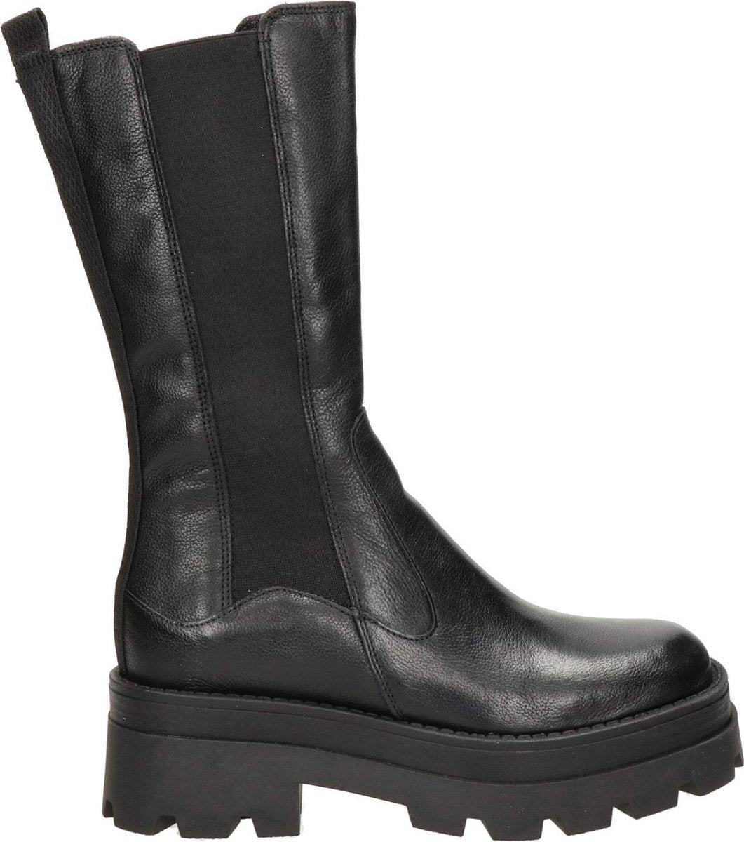 Mjus dames chelseaboot - Zwart - Maat 36
