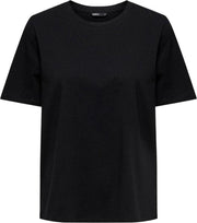 Onlonly Life S/s Top Jrs Noos 15172124 Black