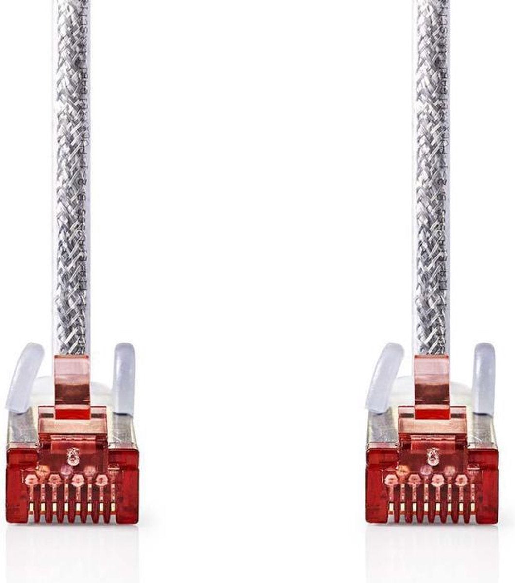 Cat 6 S/FTP Network Cable | RJ45 Male - RJ45 Male | 0.15 m | Transparent