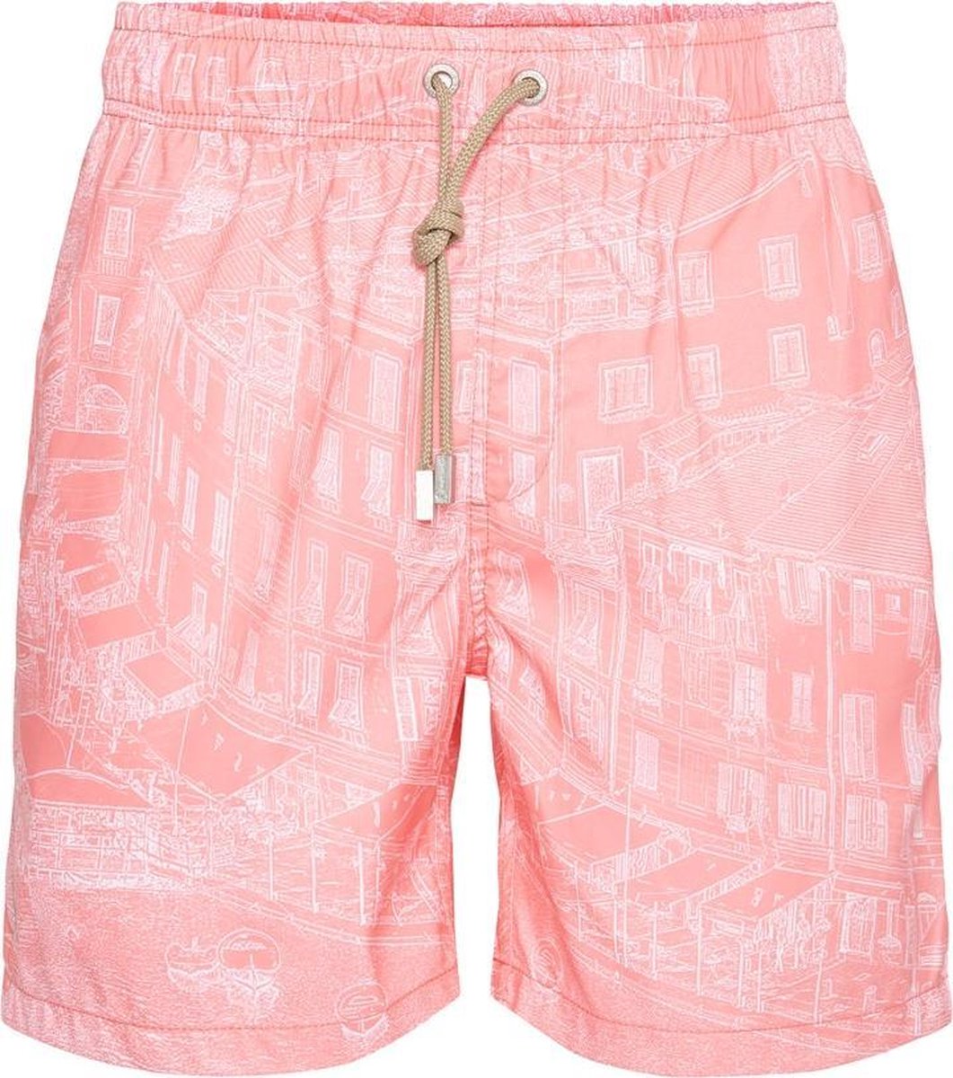 Ramatuelle Zwembroek Heren - Porto Zwembroek - Maat XXL  - Kleur  Rood / Coral Red