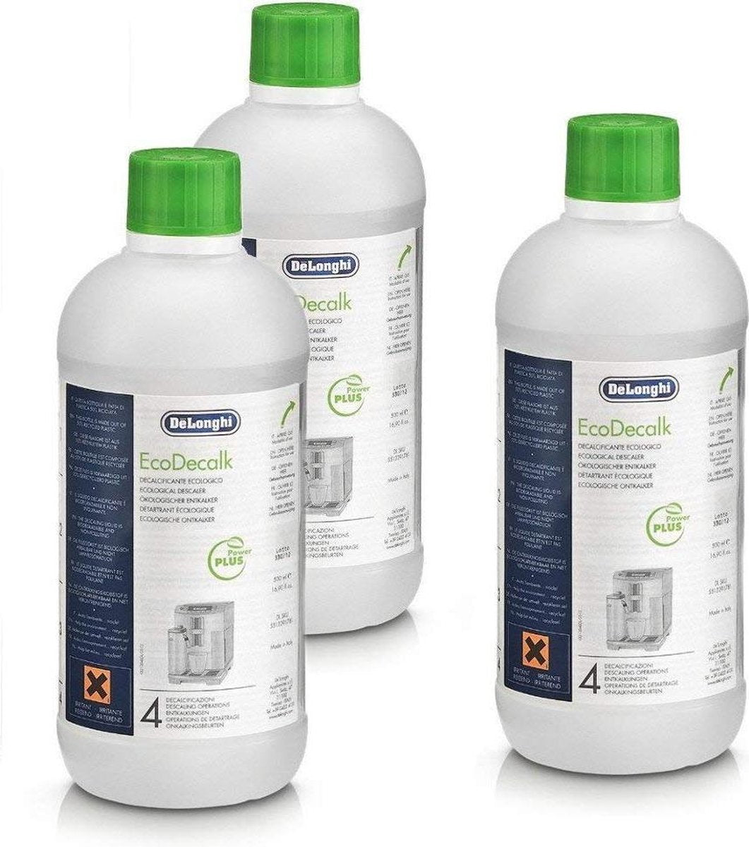 De'Longhi - Ecologische Espressomachine ontkalker - 3 stuks