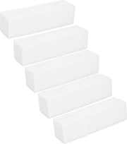 GUAPÀ - Nagelvijl / Blokvijl Wit - Nagel Voorbereiding & Polijsten - High Quality - 5 stuks