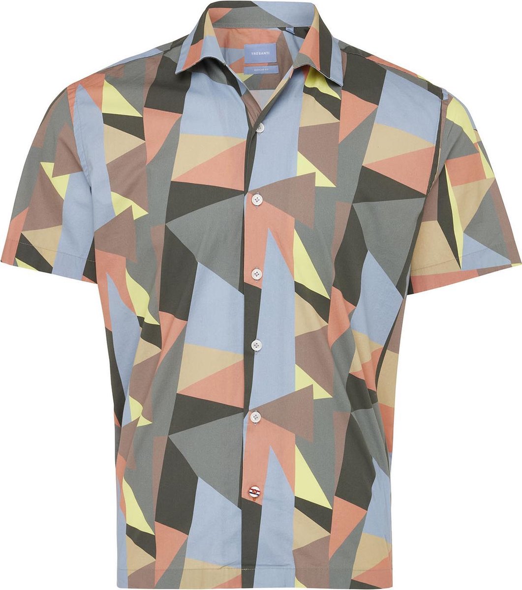 Max | Shirt short sleeve geo print multi