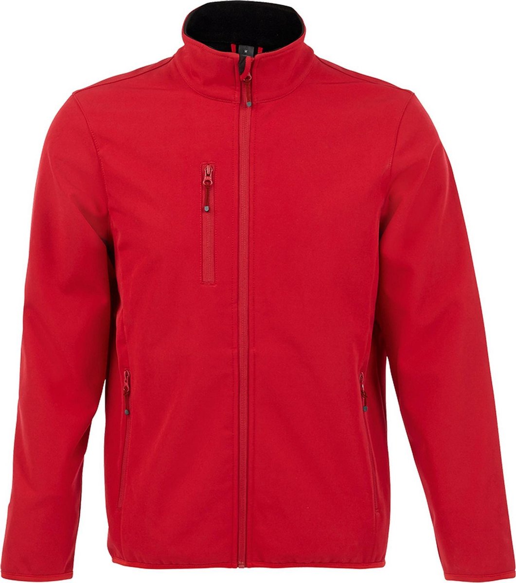 SOLS Heren Radian Soft Shell Jacket (Peperrood)
